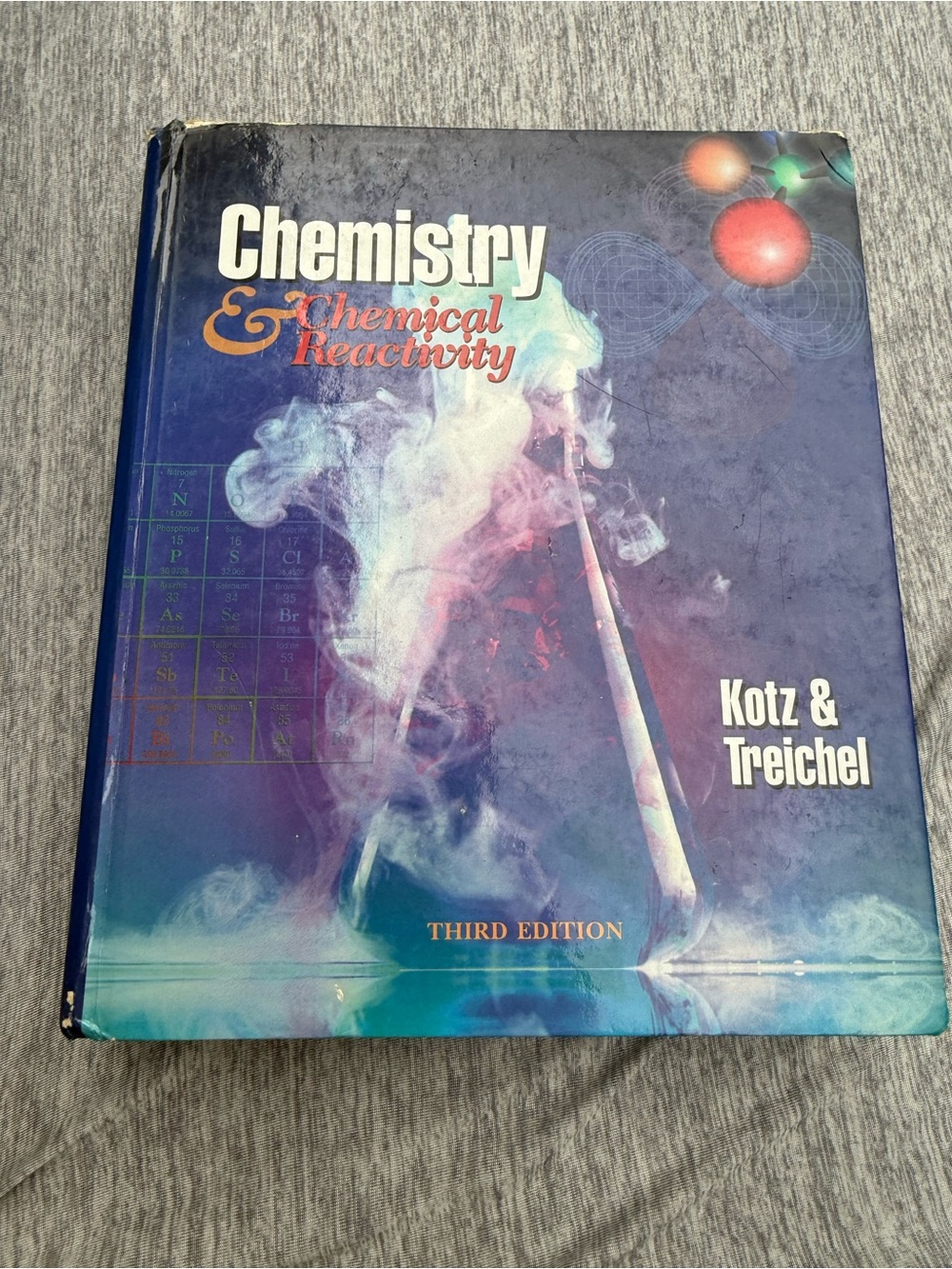 Chemistry & Chemical Reactivity Hardcover in Blue